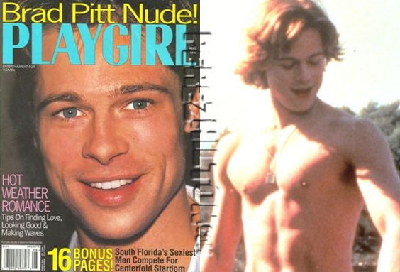 brad pitt playgirl